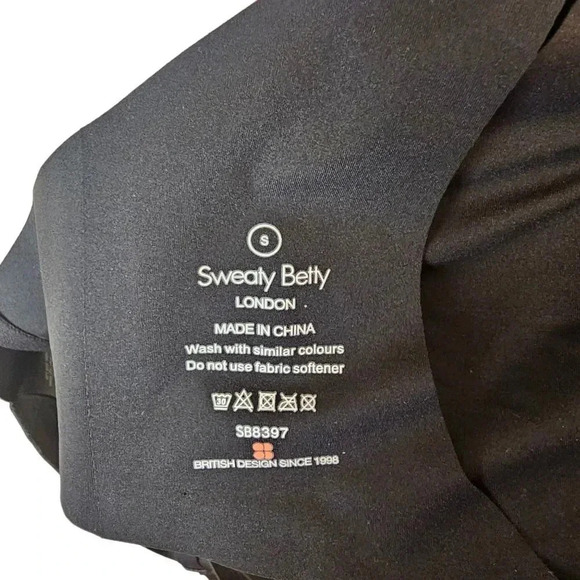 Sweaty Betty Women's Barely There T-Shirt Bra in Black - Picture 10 of 11